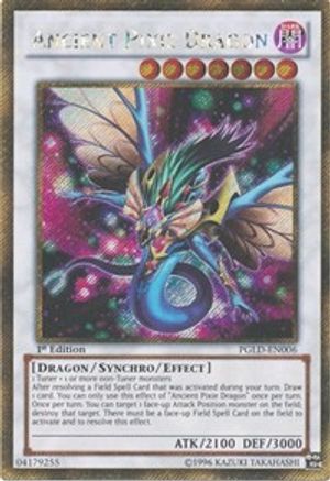 Ancient Pixie Dragon (PGLD-EN006) - Premium Gold 1st Edition - Premium Yugioh Single from Konami - Just $3.81! Shop now at Game Crave Tournament Store