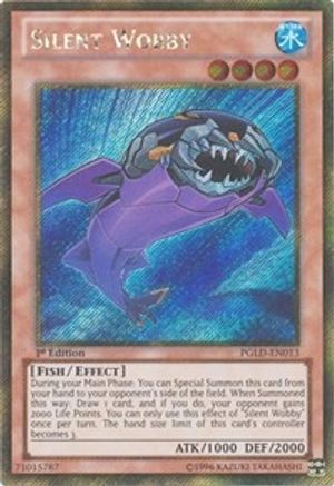 Silent Wobby (PGLD-EN013) - Premium Gold 1st Edition - Premium Yugioh Single from Konami - Just $1.37! Shop now at Game Crave Tournament Store