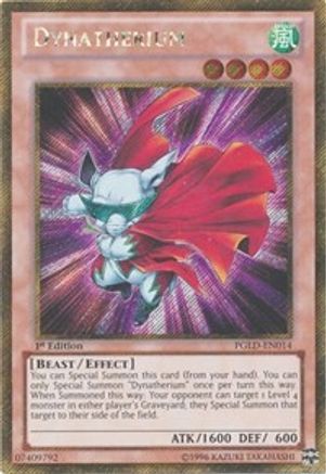 Dynatherium (PGLD-EN014) - Premium Gold Unlimited - Premium Yugioh Single from Konami - Just $0.58! Shop now at Game Crave Tournament Store