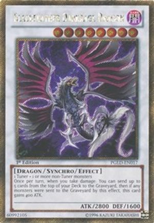 Blackfeather Darkrage Dragon (PGLD-EN017) - Premium Gold 1st Edition - Premium Yugioh Single from Konami - Just $1.83! Shop now at Game Crave Tournament Store