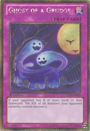 Ghost of a Grudge (PGLD-EN029) - Premium Gold 1st Edition - Premium Yugioh Single from Konami - Just $1.09! Shop now at Game Crave Tournament Store