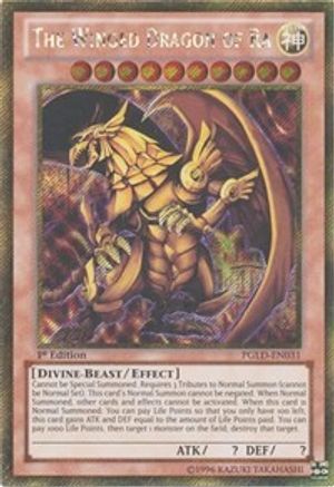 The Winged Dragon of Ra (PGLD-EN031) - Premium Gold Unlimited - Premium Yugioh Single from Konami - Just $3.17! Shop now at Game Crave Tournament Store