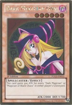Dark Magician Girl (PGLD-EN033) - Premium Gold Unlimited - Premium Yugioh Single from Konami - Just $16.64! Shop now at Game Crave Tournament Store