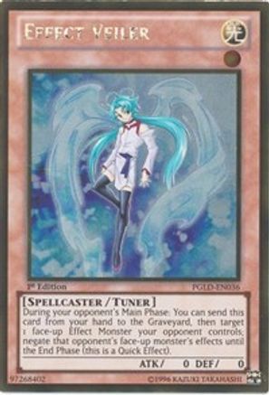 Effect Veiler (PGLD-EN036) - Premium Gold 1st Edition - Premium Yugioh Single from Konami - Just $6.14! Shop now at Game Crave Tournament Store