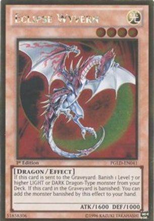 Eclipse Wyvern (PGLD-EN041) - Premium Gold 1st Edition - Premium Yugioh Single from Konami - Just $0.62! Shop now at Game Crave Tournament Store