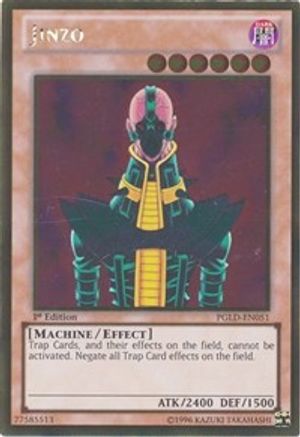 Jinzo (PGLD-EN051) - Premium Gold Unlimited - Premium Yugioh Single from Konami - Just $2.23! Shop now at Game Crave Tournament Store