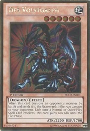 Des Volstgalph (PGLD-EN061) - Premium Gold 1st Edition - Premium Yugioh Single from Konami - Just $0.34! Shop now at Game Crave Tournament Store