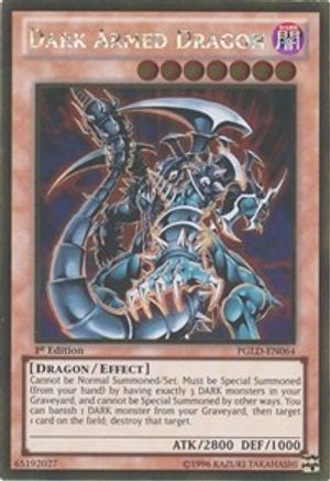 Dark Armed Dragon (PGLD-EN064) - Premium Gold Unlimited - Premium Yugioh Single from Konami - Just $2.03! Shop now at Game Crave Tournament Store