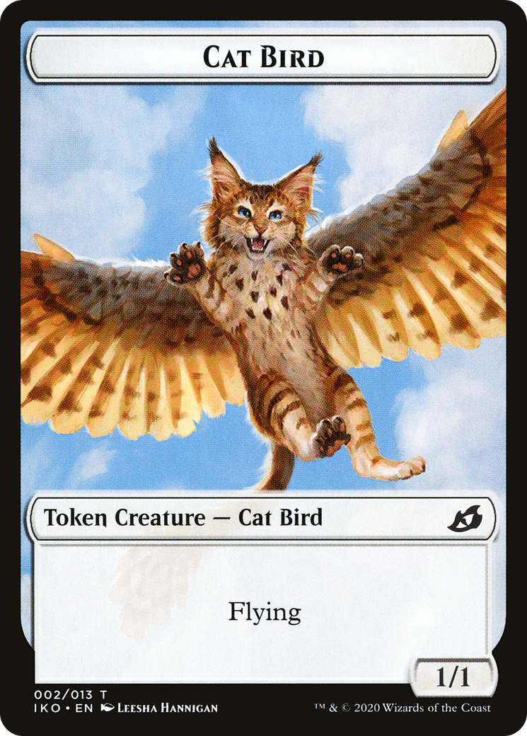 Cat Bird (TIKO-002) - Ikoria: Lair of Behemoths Tokens Foil - Premium MTG Single from Wizards of the Coast - Just $0! Shop now at Game Crave Tournament Store
