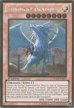 Judgment Dragon (PGLD-EN072) - Premium Gold 1st Edition - Premium Yugioh Single from Konami - Just $3.30! Shop now at Game Crave Tournament Store