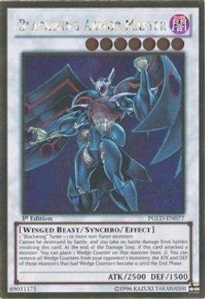 Blackwing Armor Master (PGLD-EN077) - Premium Gold Unlimited - Premium Yugioh Single from Konami - Just $5.22! Shop now at Game Crave Tournament Store