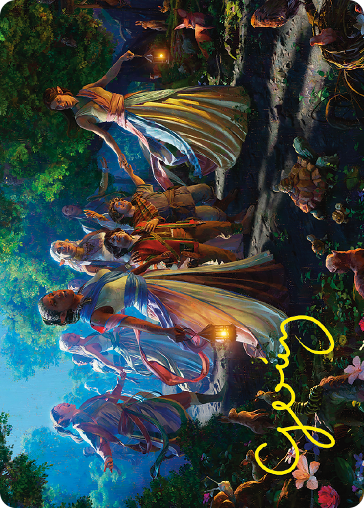 Realm Seekers // Realm Seekers (ALTR-074) - Tales of Middle-earth Art Series (Borderless) - Premium MTG Single from Wizards of the Coast - Just $0! Shop now at Game Crave Tournament Store