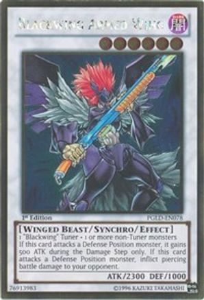 Blackwing Armed Wing (PGLD-EN078) - Premium Gold 1st Edition - Premium Yugioh Single from Konami - Just $3.50! Shop now at Game Crave Tournament Store