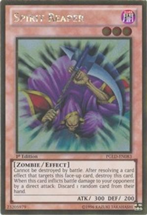 Spirit Reaper (PGLD-EN083) - Premium Gold 1st Edition - Premium Yugioh Single from Konami - Just $1.41! Shop now at Game Crave Tournament Store