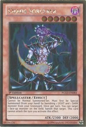 Chaos Sorcerer (PGLD-EN084) - Premium Gold 1st Edition - Premium Yugioh Single from Konami - Just $6.47! Shop now at Game Crave Tournament Store