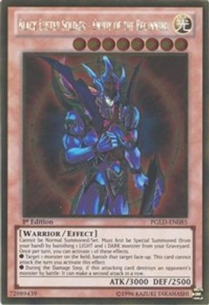 Black Luster Soldier - Envoy of the Beginning (PGLD-EN085) - Premium Gold 1st Edition - Premium Yugioh Single from Konami - Just $4.65! Shop now at Game Crave Tournament Store