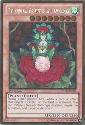 Tytannial, Princess of Camellias (PGLD-EN088) - Premium Gold Unlimited - Premium Yugioh Single from Konami - Just $0.29! Shop now at Game Crave Tournament Store
