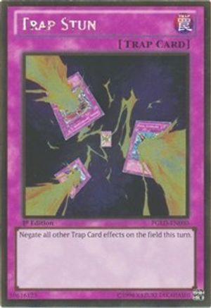 Trap Stun (PGLD-EN090) - Premium Gold 1st Edition - Premium Yugioh Single from Konami - Just $3.59! Shop now at Game Crave Tournament Store