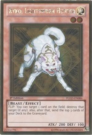 Ryko, Lightsworn Hunter (PGLD-EN086) - Premium Gold 1st Edition - Premium Yugioh Single from Konami - Just $0.81! Shop now at Game Crave Tournament Store