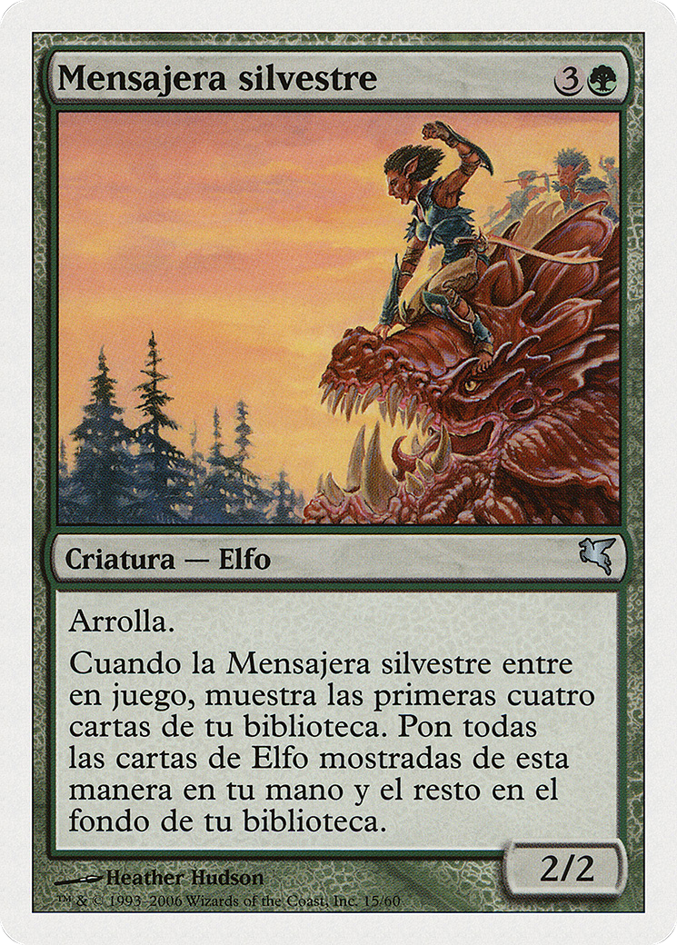 Sylvan Messenger (PSAL-B15) - Salvat 2005 - Premium MTG Single from Wizards of the Coast - Just $0! Shop now at Game Crave Tournament Store