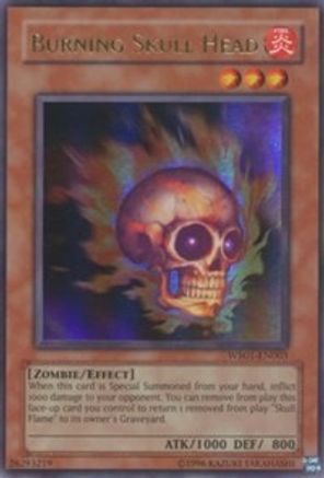 Burning Skull Head (WB01-EN003) - Yu-Gi-Oh! 5D's Wheelie Breakers Promotional Cards Unlimited - Premium Yugioh Single from Konami - Just $10.78! Shop now at Game Crave Tournament Store