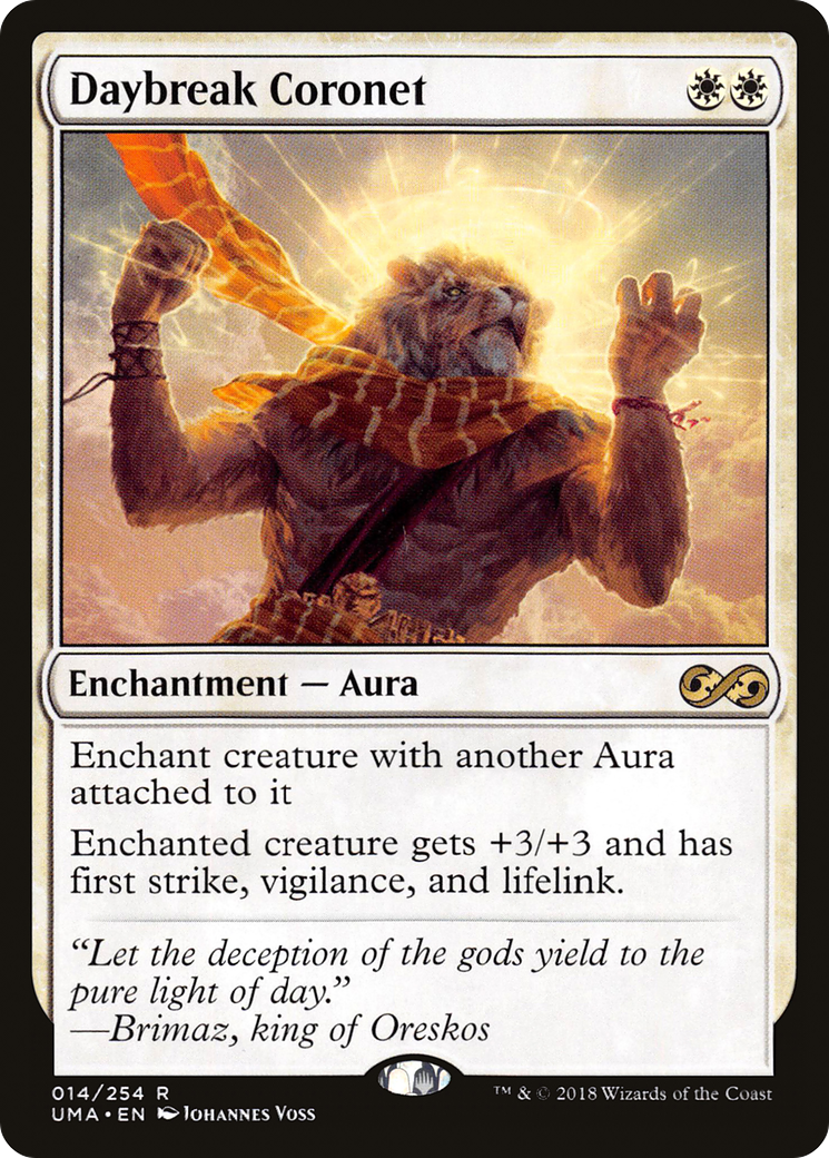 Daybreak Coronet (UMA-014) - Ultimate Masters - Premium MTG Single from Wizards of the Coast - Just $1.94! Shop now at Game Crave Tournament Store