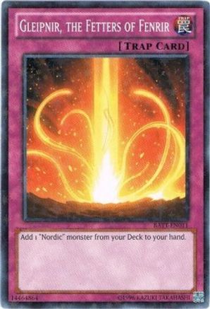 Gleipnir, the Fetters of Fenrir (Starfoil) (BATT-EN011) - Battle Pack Tournament Prize Cards Limited - Premium Yugioh Single from Konami - Just $1.08! Shop now at Game Crave Tournament Store