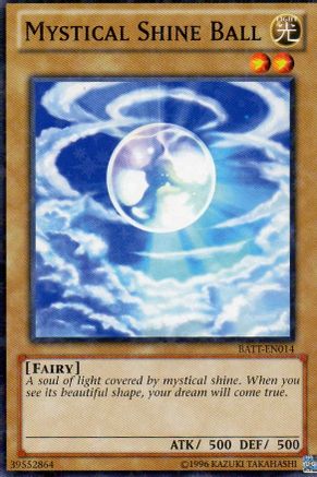 Mystical Shine Ball (Starfoil) (BATT-EN014) - Battle Pack Tournament Prize Cards Limited - Premium Yugioh Single from Konami - Just $22.68! Shop now at Game Crave Tournament Store