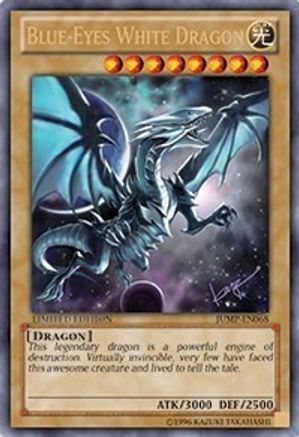 Blue-Eyes White Dragon (JUMP-EN068) (JUMP-EN068) - Shonen Jump Magazine Promos Limited - Premium Yugioh Single from Konami - Just $86.38! Shop now at Game Crave Tournament Store