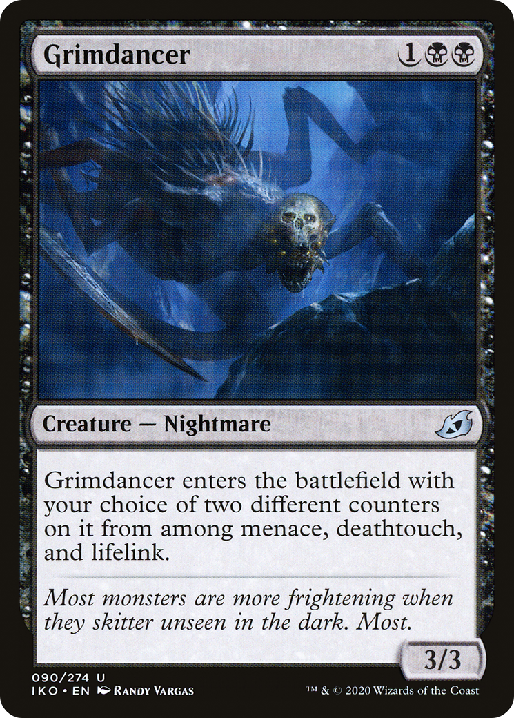 Grimdancer (IKO-090) - Ikoria: Lair of Behemoths - Premium MTG Single from Wizards of the Coast - Just $0.25! Shop now at Game Crave Tournament Store