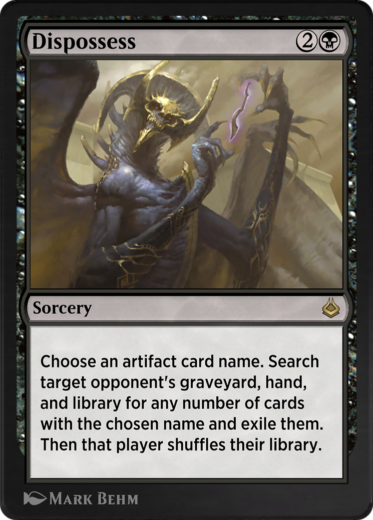 Dispossess (AKR-100) - Amonkhet Remastered - Premium MTG Single from Wizards of the Coast - Just $0! Shop now at Game Crave Tournament Store