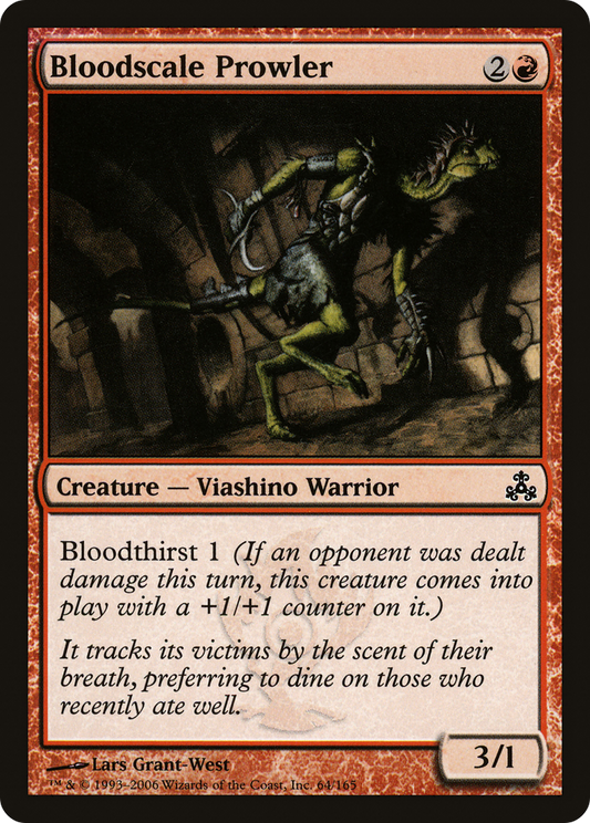 Bloodscale Prowler (GPT-064) - Guildpact Foil - Premium MTG Single from Wizards of the Coast - Just $0.85! Shop now at Game Crave Tournament Store