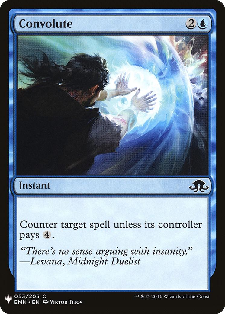 Convolute (MB1-332) - Mystery Booster - Premium MTG Single from Wizards of the Coast - Just $0.13! Shop now at Game Crave Tournament Store