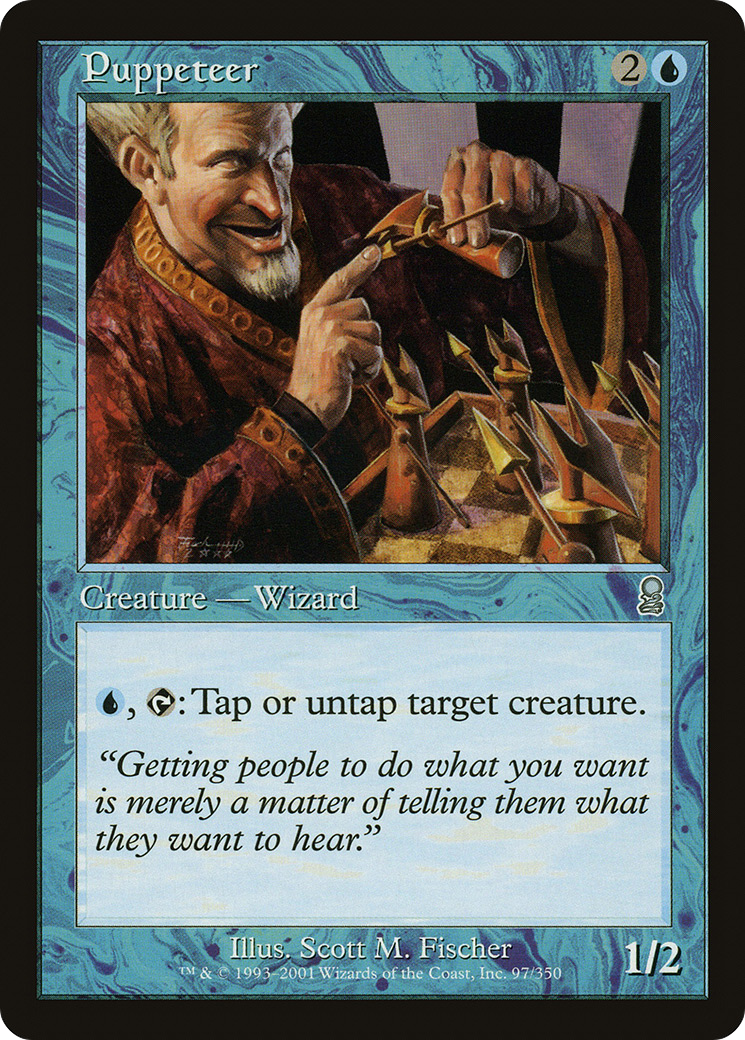 Puppeteer (ODY-097) - Odyssey Foil - Premium MTG Single from Wizards of the Coast - Just $0.67! Shop now at Game Crave Tournament Store