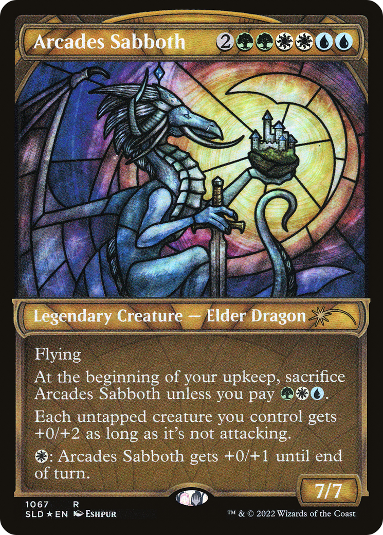 Arcades Sabboth (SLD-1067) - Secret Lair Drop: (Showcase) Foil - Premium MTG Single from Wizards of the Coast - Just $2.14! Shop now at Game Crave Tournament Store