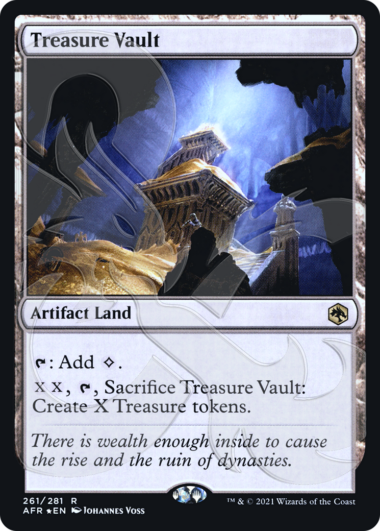 Treasure Vault (PAFR-261A) - Adventures in the Forgotten Realms Promos Foil - Premium MTG Single from Wizards of the Coast - Just $13.09! Shop now at Game Crave Tournament Store