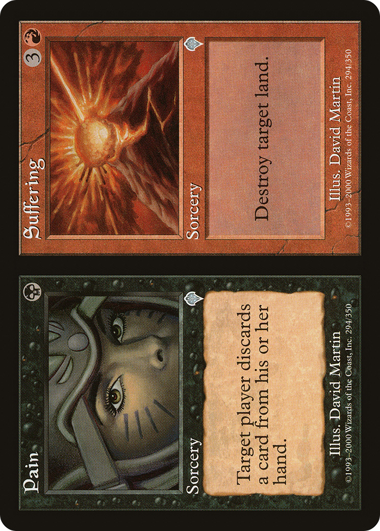 Pain // Suffering (INV-294) - Invasion - Premium MTG Single from Wizards of the Coast - Just $0.08! Shop now at Game Crave Tournament Store