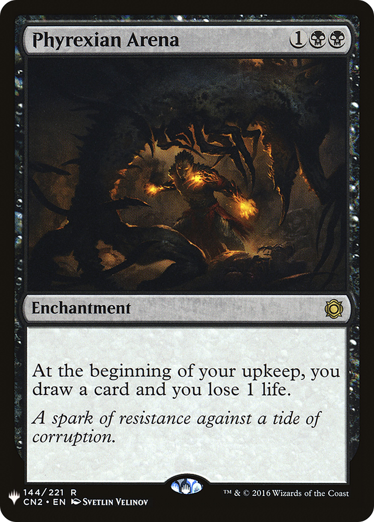 Phyrexian Arena (MB1-730) - Mystery Booster - Premium MTG Single from Wizards of the Coast - Just $0.54! Shop now at Game Crave Tournament Store