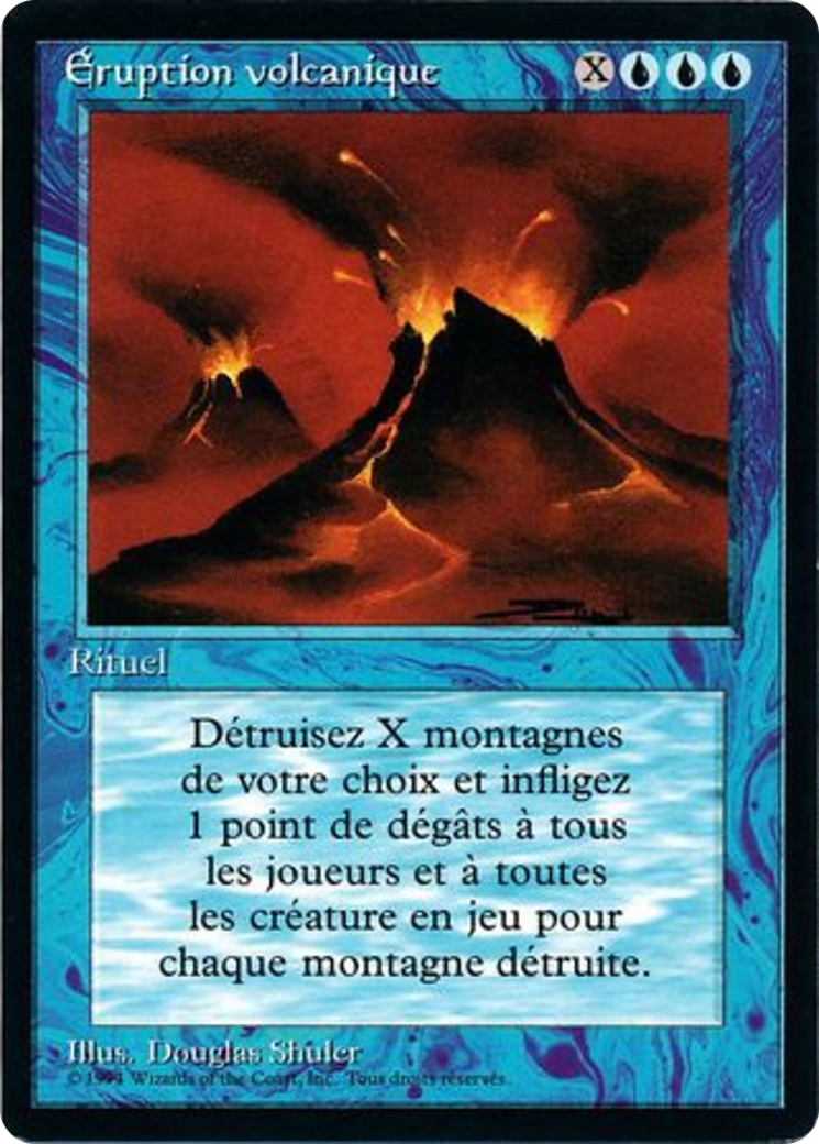 Volcanic Eruption (FBB-089) - Foreign Black Border - Premium MTG Single from Wizards of the Coast - Just $0! Shop now at Game Crave Tournament Store