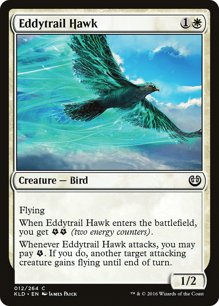 Eddytrail Hawk (KLD-012) - Kaladesh - Premium MTG Single from Wizards of the Coast - Just $0.08! Shop now at Game Crave Tournament Store