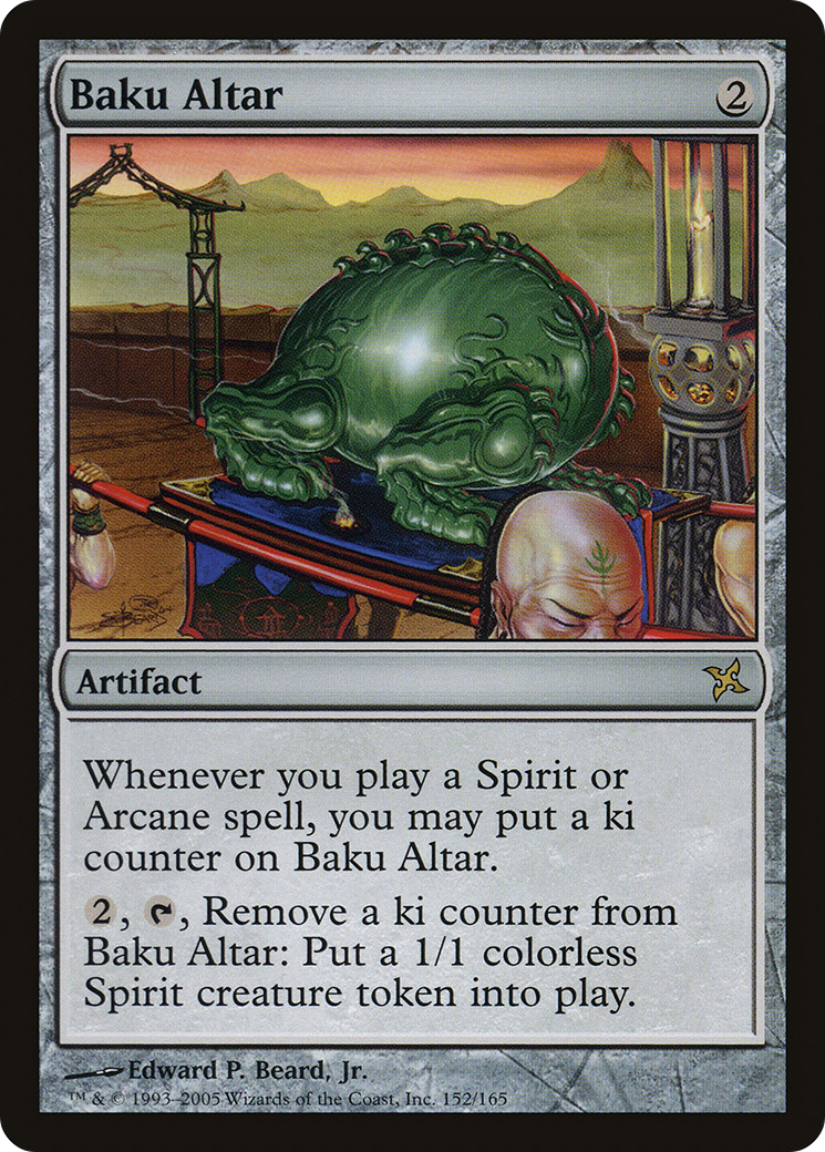 Baku Altar (BOK-152) - Betrayers of Kamigawa Foil - Premium MTG Single from Wizards of the Coast - Just $0.35! Shop now at Game Crave Tournament Store