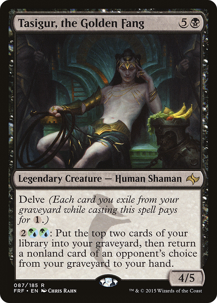 Tasigur, the Golden Fang (FRF-087) - Fate Reforged - Premium MTG Single from Wizards of the Coast - Just $0.08! Shop now at Game Crave Tournament Store