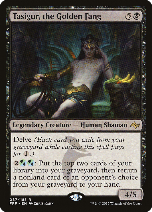 Tasigur, the Golden Fang (FRF-087) - Fate Reforged - Premium MTG Single from Wizards of the Coast - Just $0.08! Shop now at Game Crave Tournament Store