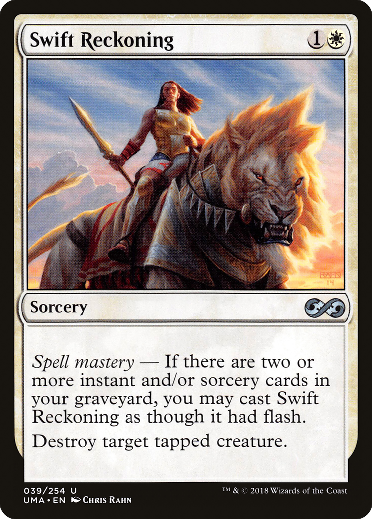 Swift Reckoning (UMA-039) - Ultimate Masters - Premium MTG Single from Wizards of the Coast - Just $0.08! Shop now at Game Crave Tournament Store