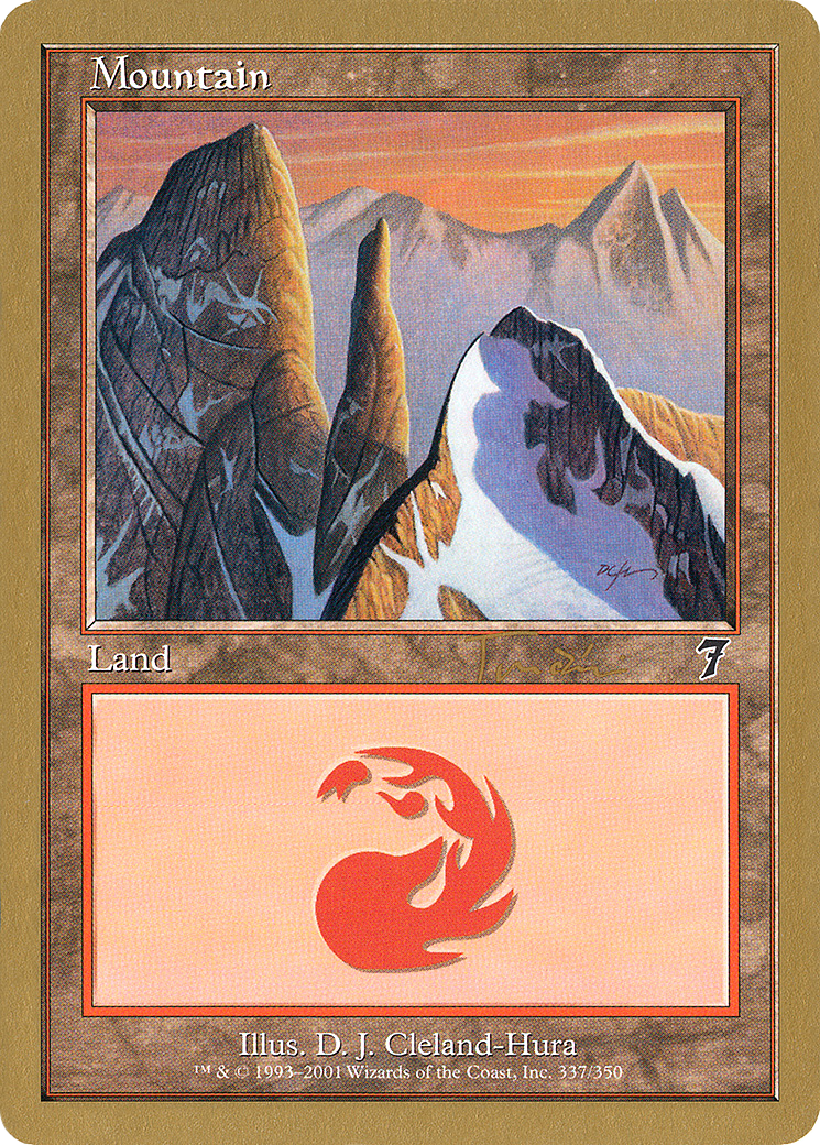 Mountain (WC01-JT337) - World Championship Decks 2001 - Premium MTG Single from Wizards of the Coast - Just $0.71! Shop now at Game Crave Tournament Store