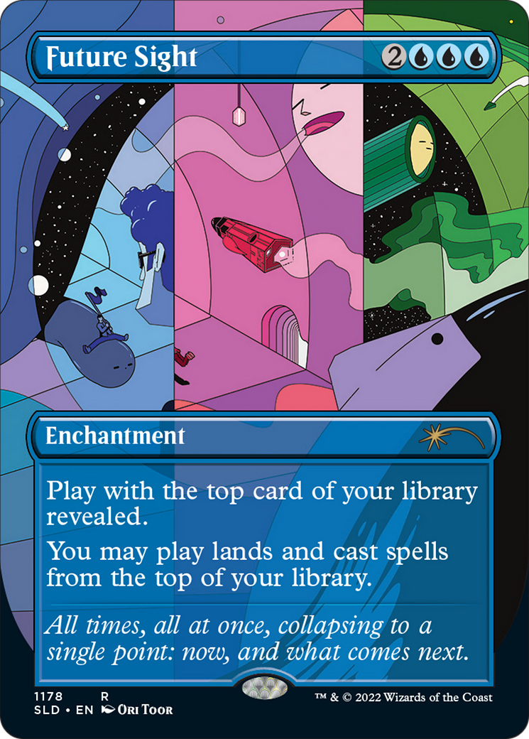 Future Sight (SLD-1178) - Secret Lair Drop (Borderless) - Premium MTG Single from Wizards of the Coast - Just $0.92! Shop now at Game Crave Tournament Store