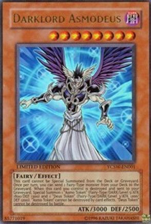 Darklord Asmodeus (YCSW-EN001) - Yu-Gi-Oh! Championship Series Prize Cards - Premium Yugioh Single from Konami - Just $0! Shop now at Game Crave Tournament Store