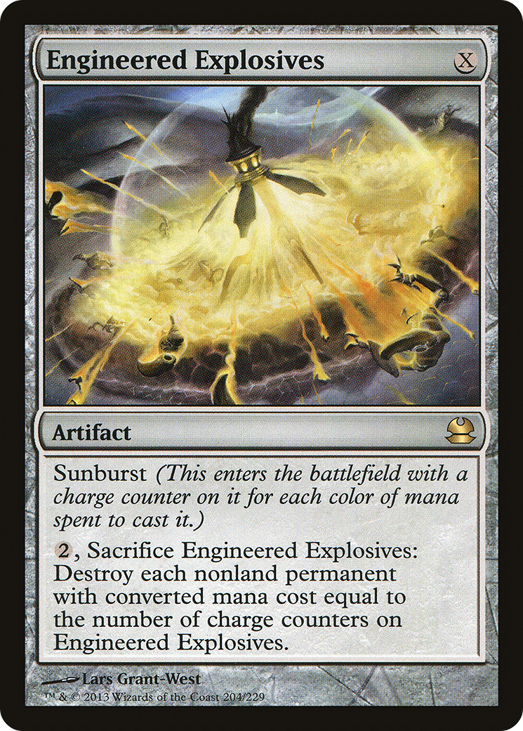 Engineered Explosives (MMA-204) - Modern Masters - Premium MTG Single from Wizards of the Coast - Just $0.71! Shop now at Game Crave Tournament Store