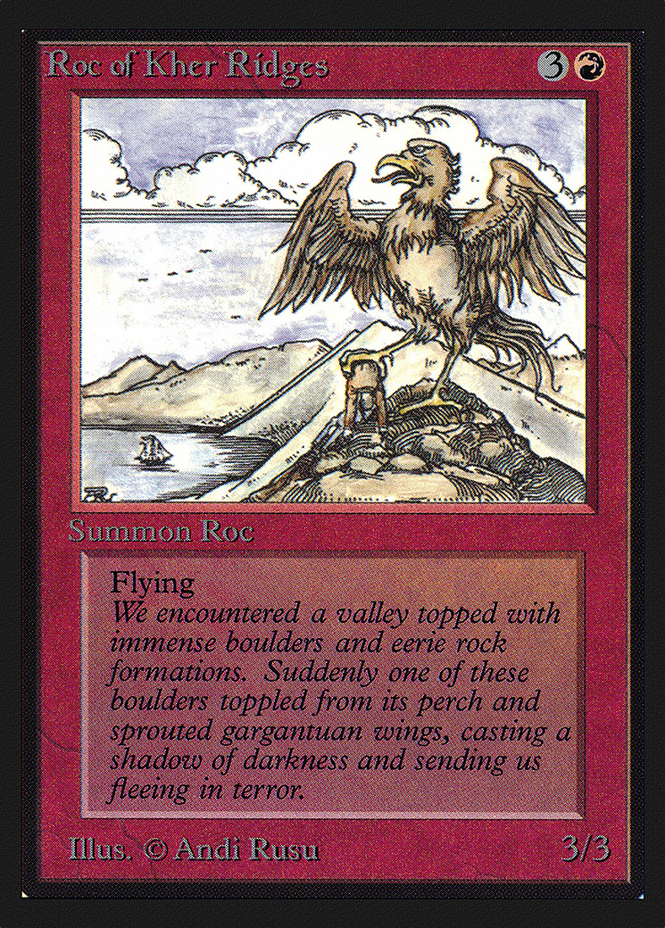 Roc of Kher Ridges (CEI-171) - Intl. Collectors' Edition - Premium MTG Single from Wizards of the Coast - Just $17.27! Shop now at Game Crave Tournament Store