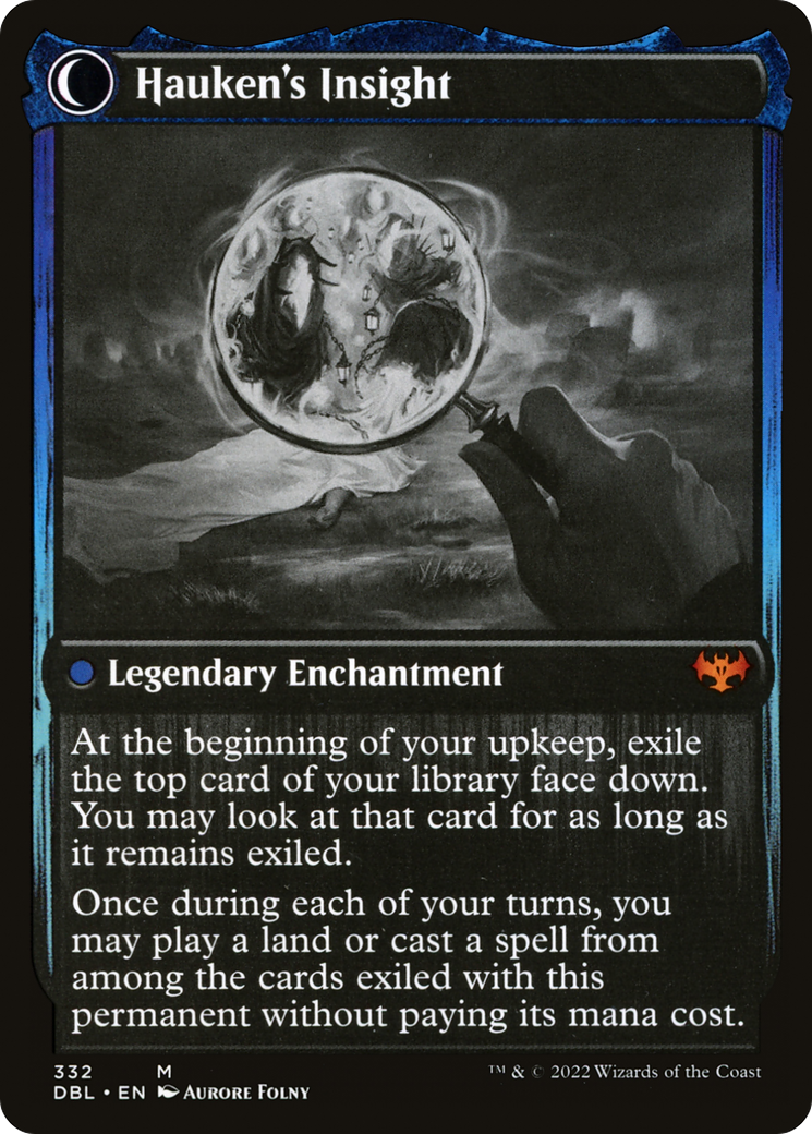 Jacob Hauken, Inspector // Hauken's Insight (DBL-332) - Innistrad: Double Feature: (Double Faced Transform) Foil - Premium MTG Single from Wizards of the Coast - Just $0.79! Shop now at Game Crave Tournament Store